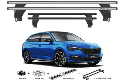 BOOT ROOF ALUMINIUM SKODA SCALA MODEL PRODUKOWANY FROM 2019>  