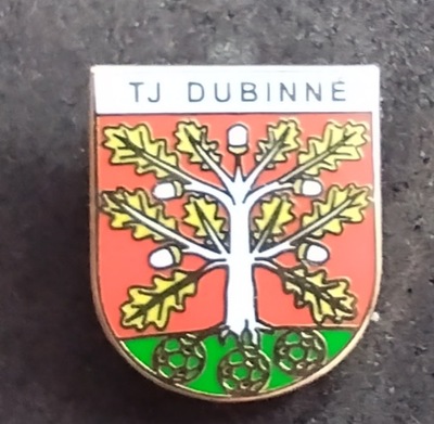 odznaka TJ DUBINNE (SŁOWACJA)