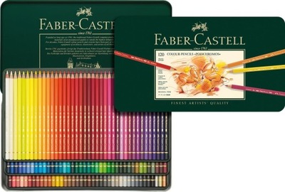 Kredki Faber-Castell Polychromos 120 Kolorów