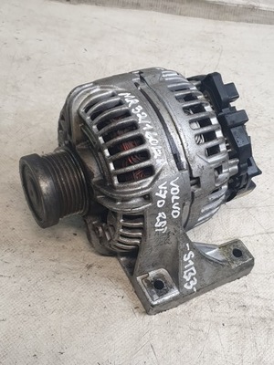 GENERATORIUS BOSCH 14V 75-140A OE 8676498 VOLVO V70 II 2.5T GEROS BŪKLĖS 