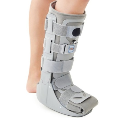 DŁUGI BUT ORTOPEDYCZNY walker pompowany zamiast gipsu