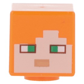 LEGO GŁOWA MINECRAFT ALEX 19729pb009