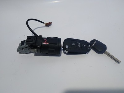 Citroen c3 c4 замок зажигания ключ 9663123380 фото №1