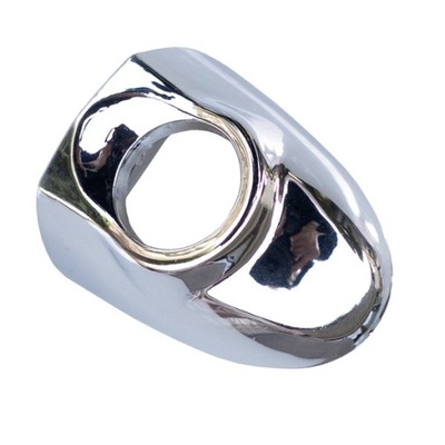 Заглушка захист ручка зовнішньої двері перед замка хром do fiat tipo фото №1