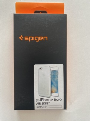 Plecki Spigen do Apple iPhone 6 / 6S AirSkin bezbarwny