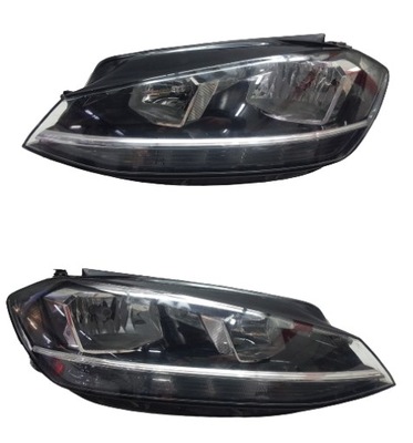 VW GOLF VII RESTYLING FAROS FARO IZQUIERDO DERECHA PARTE DELANTERA 5G1941005D 5G1941006D  