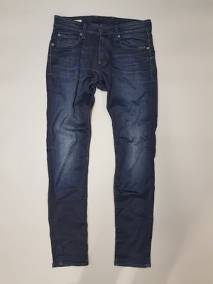 G-STAR Raw Revend Super Slim jeansy jak NOWE 32/32 pas 82