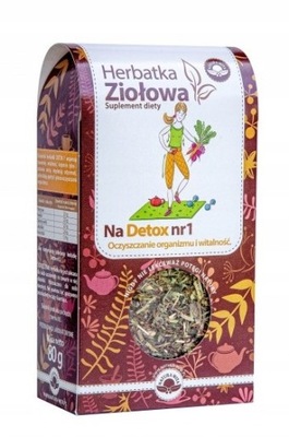 Herbatka Ziołowa oczyszczona nr1 80g NATURA WITA