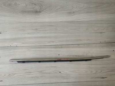 Hyundai santa fe iv молдинг уплотнитель хром дверь левый задняя фото №1