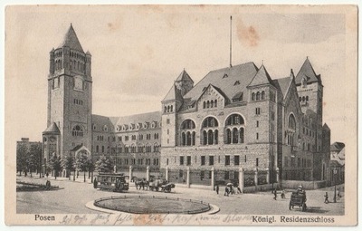 POZNAŃ. Posen -Königl. Residenzschloss