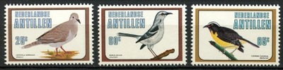 Antyle Holenderskie** Mi. 429-31 Ptaki