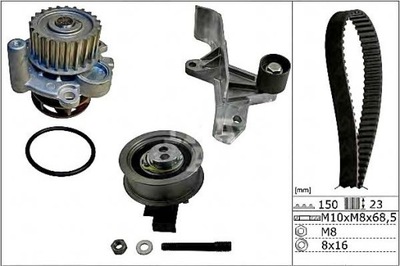 KOMPLEKTAS SKIRSTYMO SISTEMOS VW 1,8-1,8T 97- A4 A6 PASSAT INA 