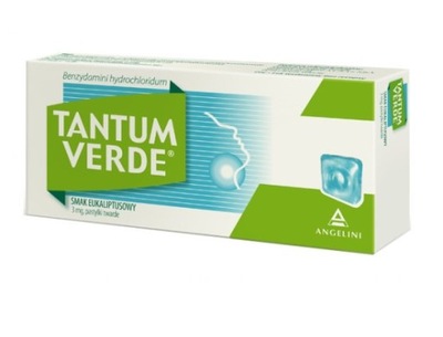 Tantum Verde 3mg Smak eukaliptusowy 30 pastylek