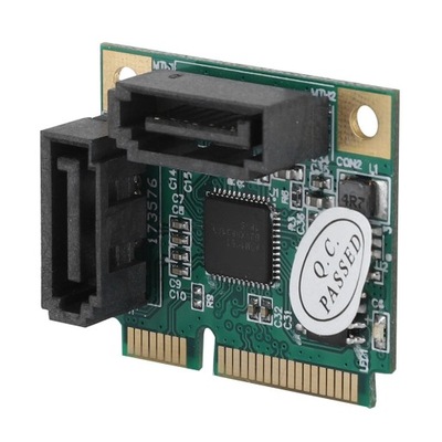Mini 2-portowy konwerter PCI-e PCI na SATA 3.0 6