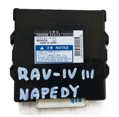 Toyota rav4 iii блок керування бортовий комп'ютер модуль приводу 89630-42010 2,2 d-cat фото №1