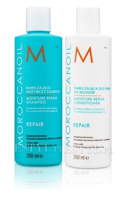 MOROCCANOIL MOISTURE REPAIR SZAMPON ODŻYWKA 250