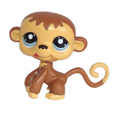 orangutan małpa MAŁPKA #1843 Littlest Pet Shop LPS Hasbro