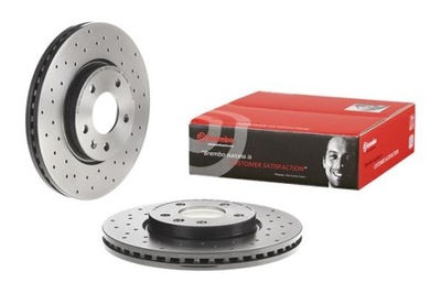 BREMBO DISCOS PARTE DELANTERA OPEL ASTRA J ZAFIRA TOURER C  