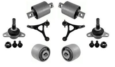 Втулка шаровая опора перед рычаг volvo xc90 набор ремонтный шведская качество фото №1