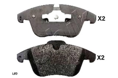 Ashika гальмівні колодки гальмівні land rover range rover 2.2 фото №1