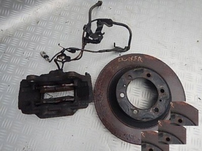 Toyota land cruiser 150 суппорт передний левый диск фото №1