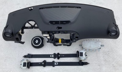 Renault twingo 3 приборная панель приборная панель консоль подушки безопасности pas фото №1