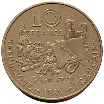 83435. Francja - 10 franków - 1985r. - okolicznościowa