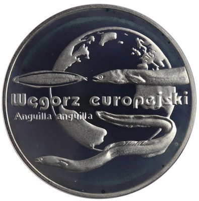 Moneta 20 zł - Węgorz Europejski - 2003 rok