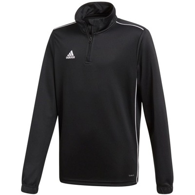 Bluza dla dzieci adidas Core 18 Training Top JUNIOR czarna CE9028 140cm