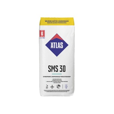 ATLAS SMS 30 Zaprawa samopoziomująca 25 KG