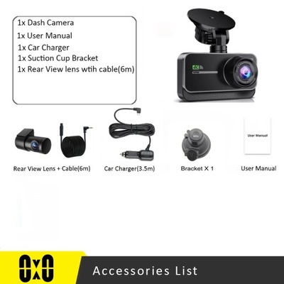 Dash Cam for Cars Car Camera Dash Cam 4K WIFI Camera for Car Front фото