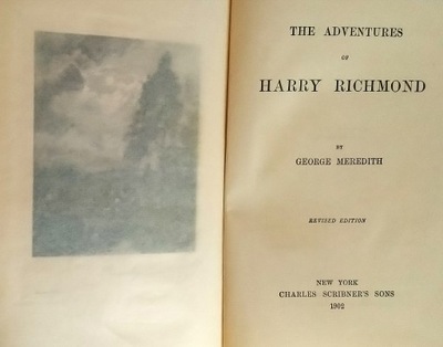 The Adventures of Harry Richmond George Meredith