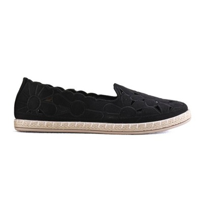 Espadryle czarne 2 Pye 38 Czarny