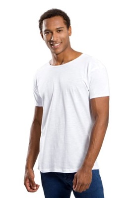 T-SHIRT MĘSKA koszulka JHK TSUA SLB biała WH S/M