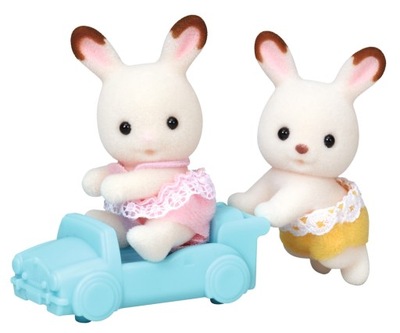 SYLVANIAN FAMILIES BLIŹNIAKI KRÓLIKÓW CZEKOL. 5420