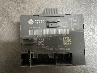 MODULY DURYS KAIRIŲJŲ AUDI A4 B8 LIFT 8T0959795H KPL 