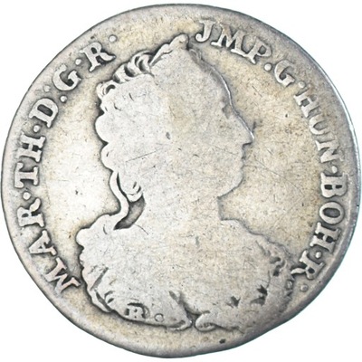 Moneta, Austria, Maria Theresa, 1/8 Ducaton, 1753,