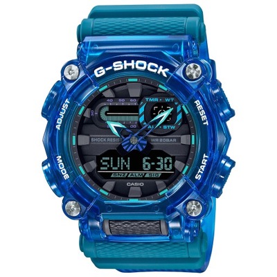 Casio G-Shock GA-900SKL-2AER 200m NIEBIESKI