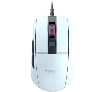 Mysz Roccat Burst Core AIMO 8500 dpi USB Biała Gamingowa