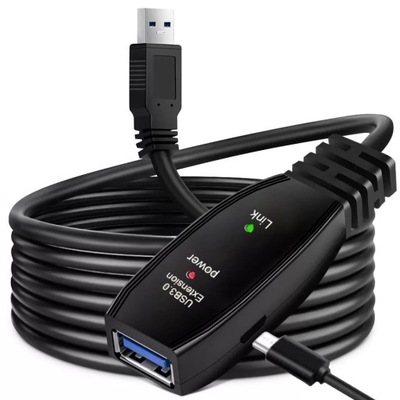 PRZEDŁUŻACZ AKTYWNY PRZEDŁUŻKA KABEL USB 3.0 5m