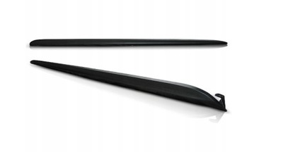 Пороги накладки пороговые vw golf 6 vii gti style фото №1