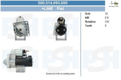 BV PSH 500.514.093.000 ARRANCADOR  