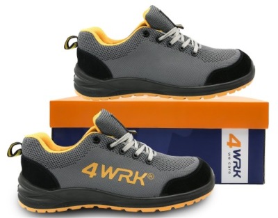 LEKKIE PÓŁBUTY ROBOCZE buty SPORTOWE ODDYCHAJĄCE adidasy Z PODNOSKIEM 45