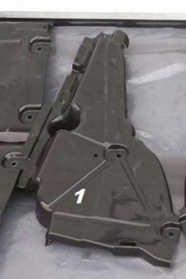 Mercedes ml w166 накладка правая фото №1