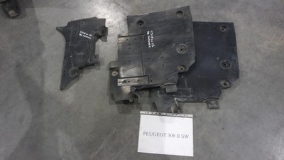 Защита подвеска задняя peugeot 308 ii sw фото №1