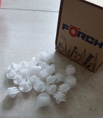 10x кліпса накладки citroen peugeot jeep renault фото №1