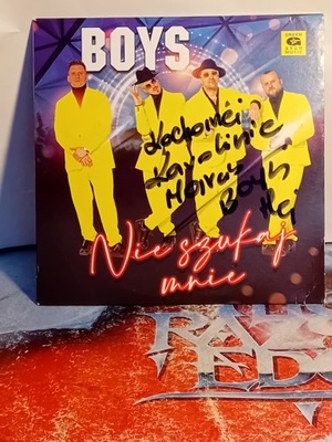 BOYS - Nie szukaj mnie - CD - AUTOGRAF DEDYKACJA