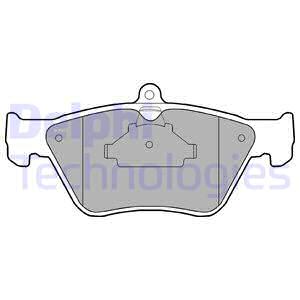 DELPHI LP873 КОЛОДКИ ТОРМОЗНЫЕ