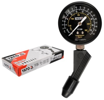 YATO MIERNIK CIŚNIENIA SPRĘŻANIA ADAPTER STOŻEK