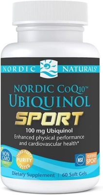 Nordic Naturals CoQ10 Ubiquinol Sport 100mg 60
